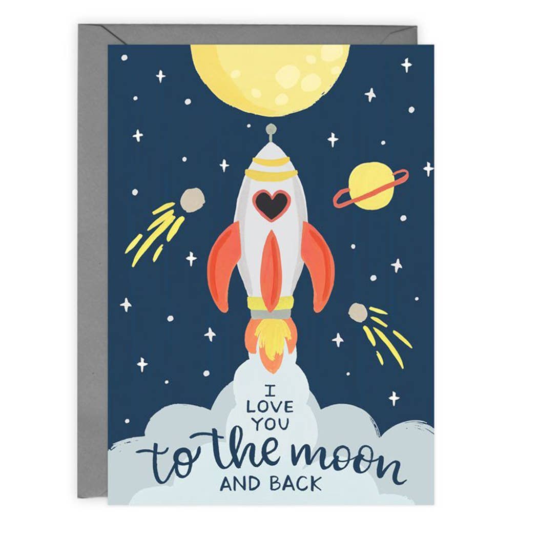 To The Moon - Card
