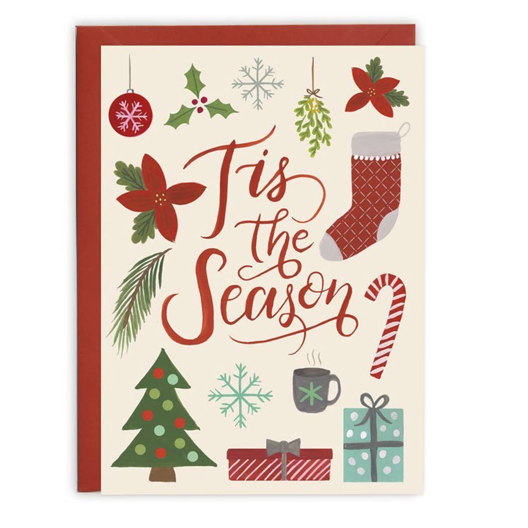 Tis the Season - Christmas Card - Box Set (8 Cards)